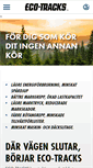 Mobile Screenshot of eco-tracks.se